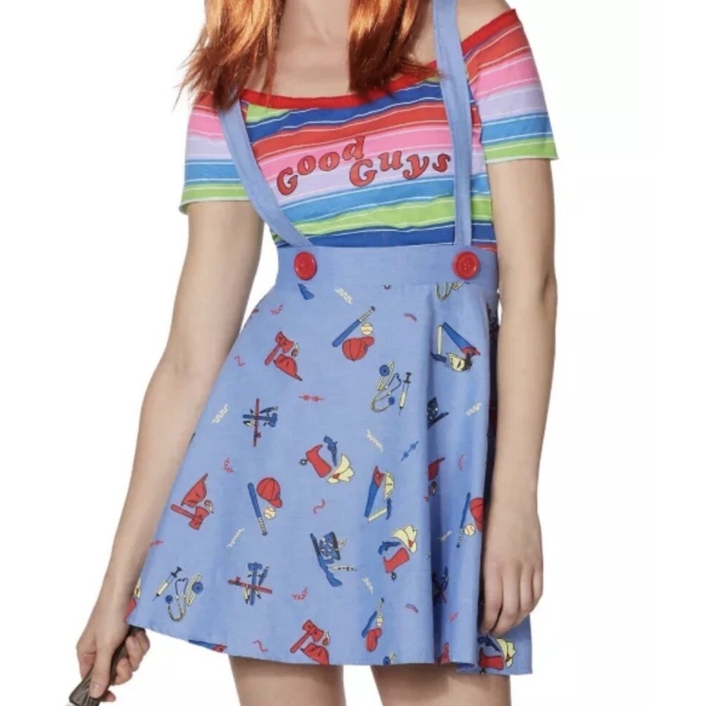 Spirit Halloween Chucky Good Guys Skirt Only Costume Adult Small Cosplay